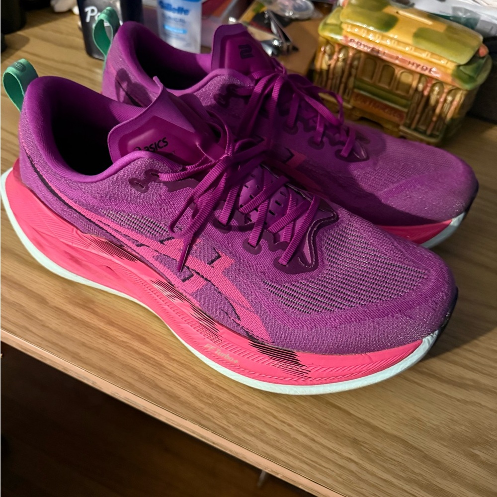 ASICS Superblast 2 1013A142 Magenta Pink Running Shoes Sneakers Men's Size 13